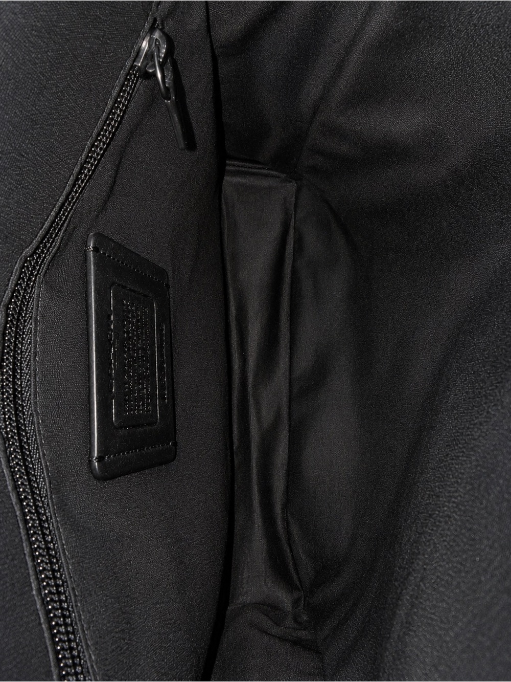 Coach Houston Map Bag Signature Leather Crossbody Black Gunmetal + Dust Bag - Picture 9 of 12